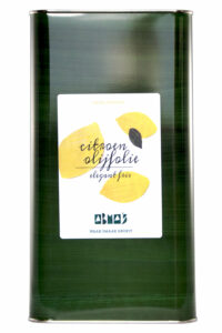 5 liter blik Abma's citroen olijfolie