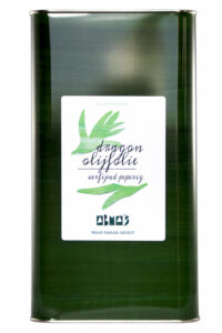 5 liter blik Abma's dragon olijfolie